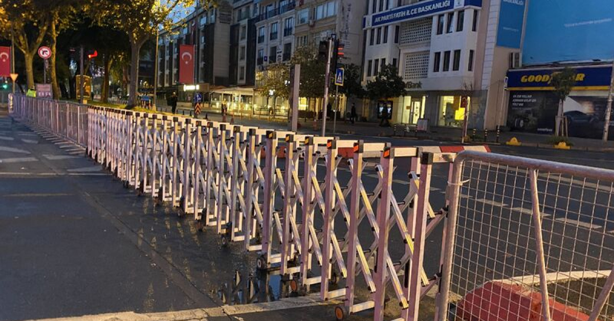 İstanbul'da 29 Ekim'de Vatan Caddesi trafiğe kapatıldı