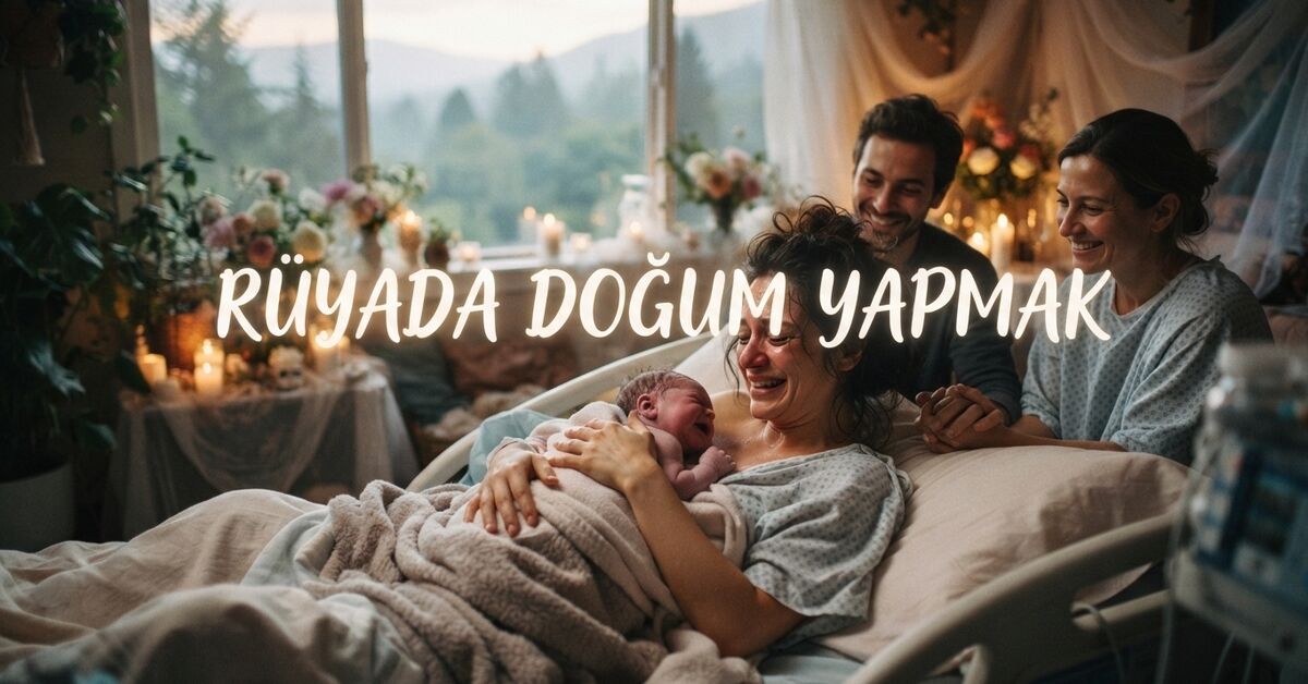 Rüyada doğum yapmak ne anlama gelir?