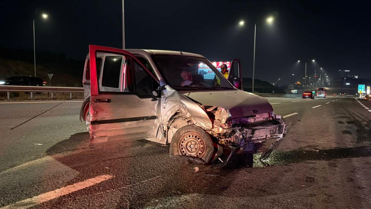 Kuzey Marmara Otoyolu'nda kaza: Sürücü hayatını kaybetti