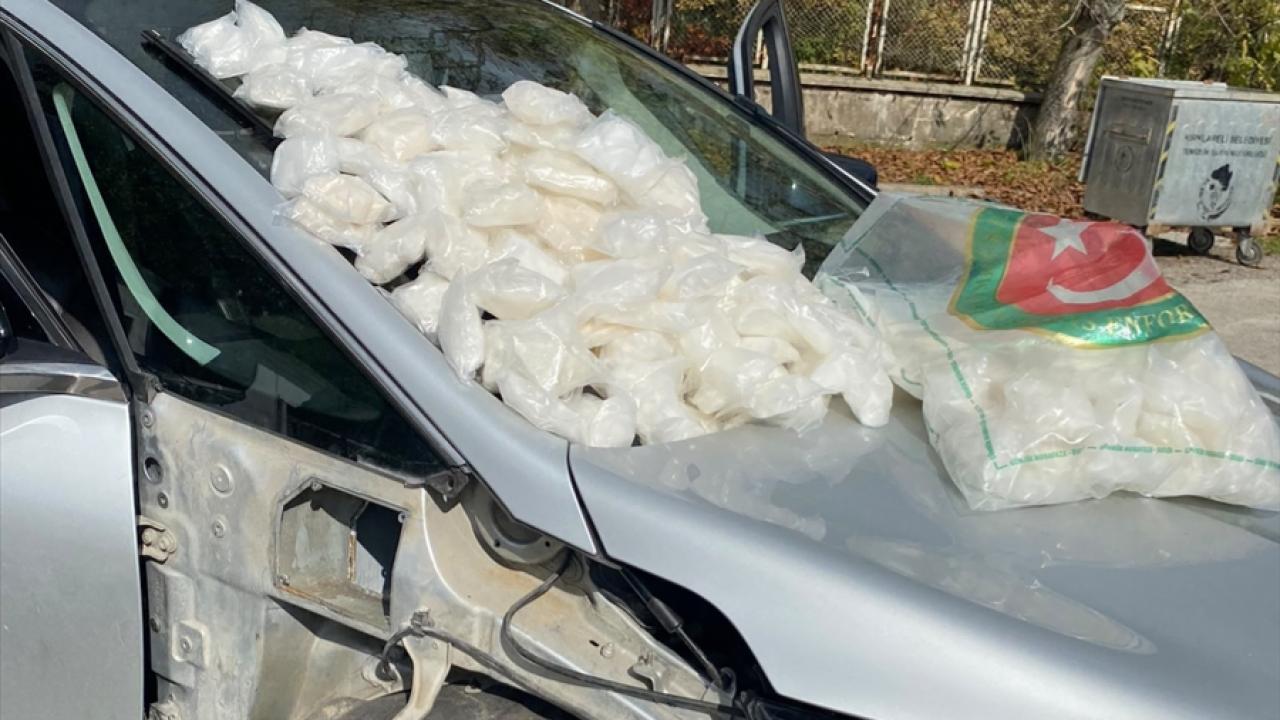Dereköy Sınır Kapısı'nda 40 kilo metamfetamin ele geçirildi
