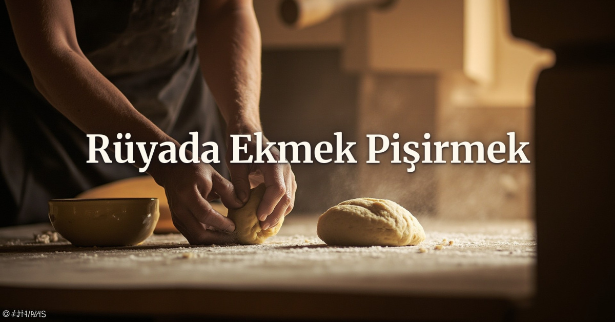 Rüyada ekmek pişirmek ne anlama gelir?