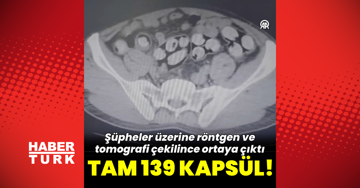 Kırşehir'de 1 kilo 159 gram uyuşturucu yutan zanlı tutuklandı