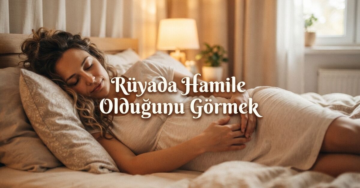 rüyada hamile olduğunu görmek ne anlama gelir?
