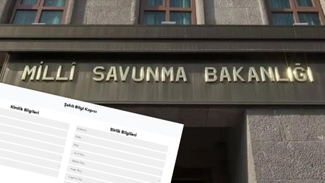 MSB Şehit Bilgi Kapısı ile şehit dedenizin kayıtlarına nasıl ulaşılır?