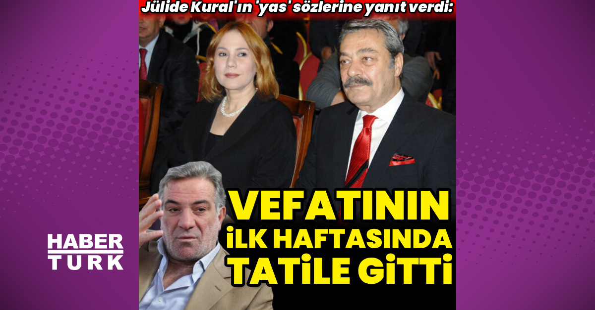 Levent İnanır'dan Jülide Kural'a Bodrum tatili tepkisi