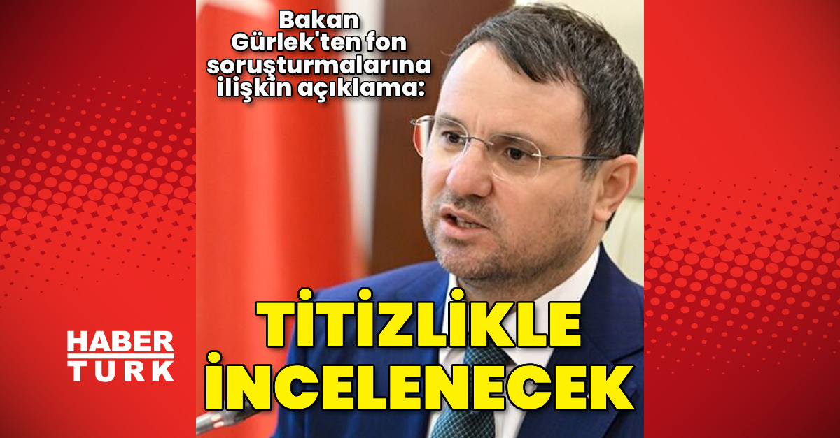 Bakan Gürlek'ten Fon Soruşturmaları ve Gönüllü İade Açıklaması