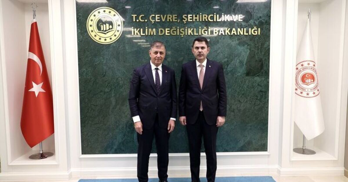 Bakan Murat Kurum ve Cemil Tugay Ankara'da Görüştü