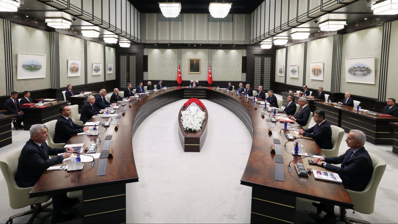 Cumhurbaşkanı: Recep Tayyip Erdoğan, Cumhurbaşkanlığı Külliyesi'nde Kabine