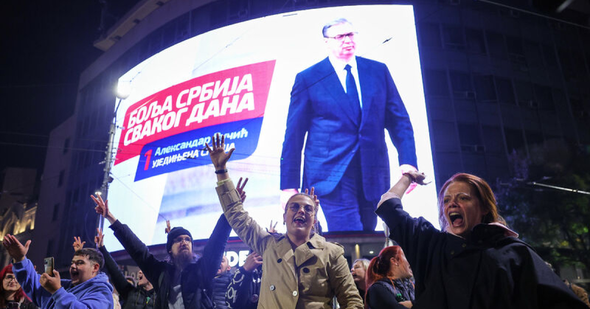 Sırbistan seçimleri: 12 yıllık Aleksandar Vucic dönemi sona erdi