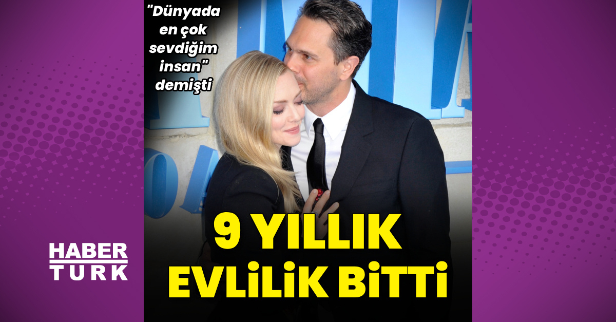 Amanda Seyfried ve Thomas Sadoski dokuz yıllık evliliği bitirdi
