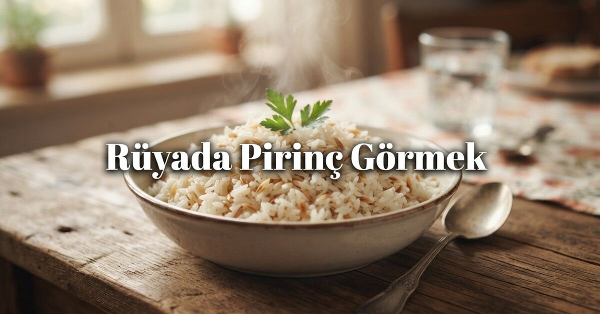 rüyada pirinç görmek ne anlama gelir? çiğ, kurtlu ve poşette pirinç tabiri
