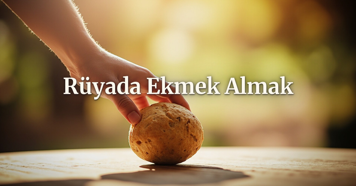 Rüyada ekmek almak ne anlama gelir? Fırın, bakkal ve market tabirleri