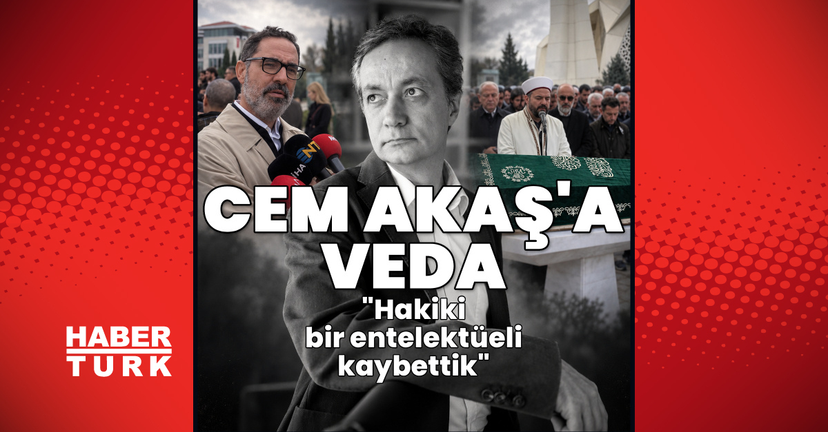 Cem Akaş Üsküdar'da son yolculuğuna uğurlandı