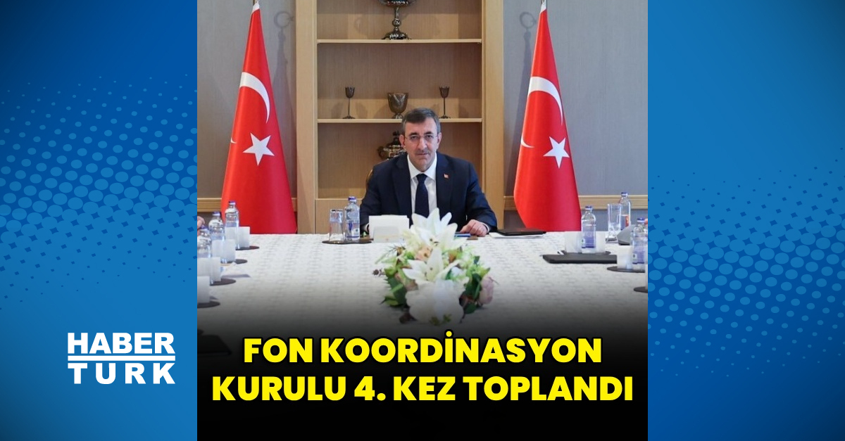 Fon Koordinasyon Kurulu 4. toplantısını gerçekleştirdi