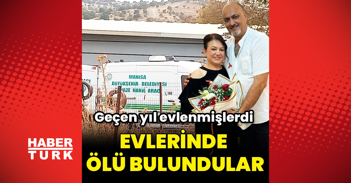 Manisa Yunusemre'de evinde ölü bulunan Acar çifti tabancayla vuruldu