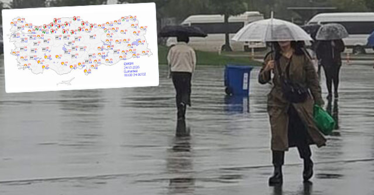 Meteoroloji'den son dakika hava durumu: 2 bölgede sağanak yağış