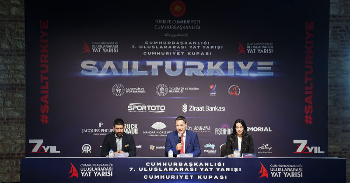 Cumhurbaşkanlığı 7. Uluslararası Yat Yarışları Cumhuriyet Kupası Basın Toplantısı