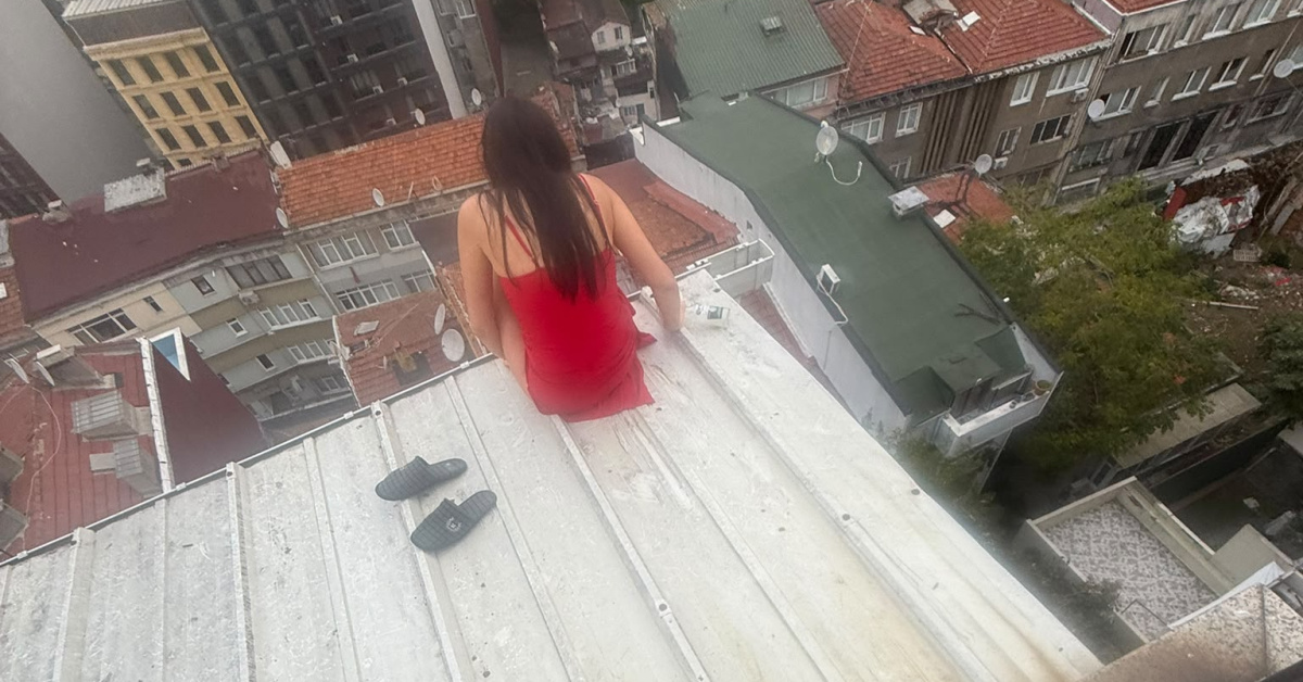 Şişli'de Çatıdan Düşen Aisulu Bekmakhanova'nın Son Fotoğrafı Çıktı