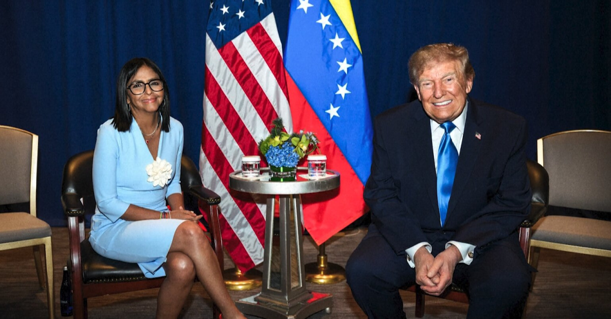 ABD Başkanı Trump ile Venezuela lideri Rodriguez ilk kez görüştü