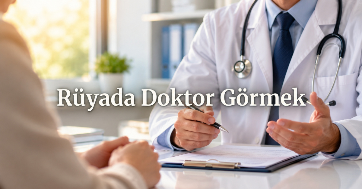 rüyada doktor görmek ne anlama gelir?