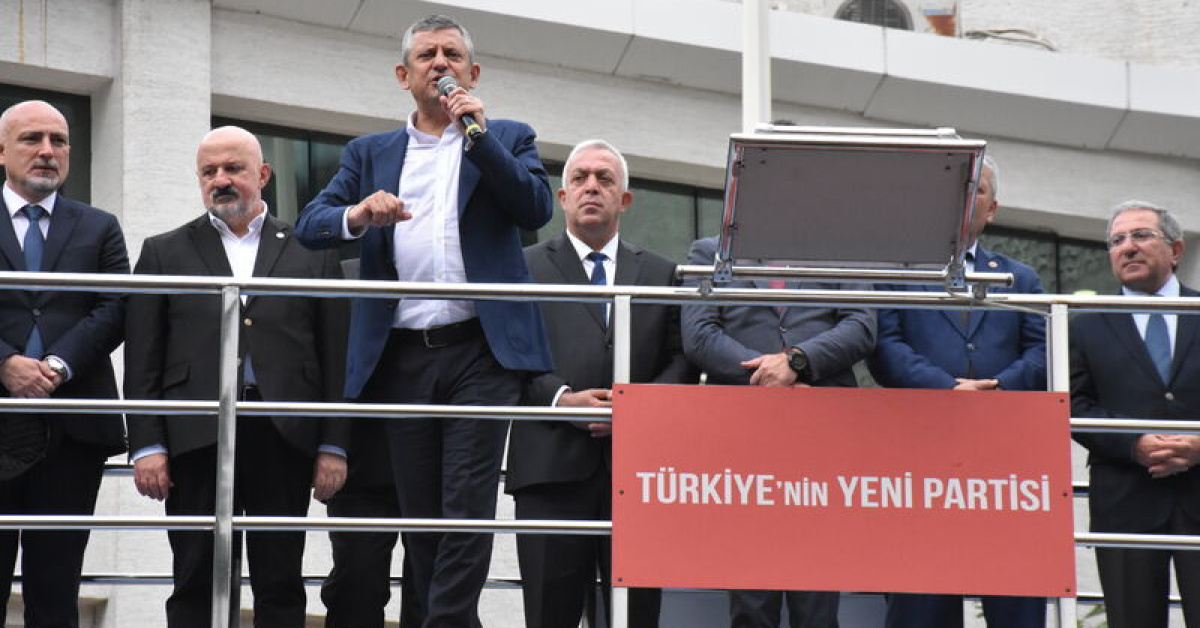 Yeni Parti Genel Başkanı Özgür Özel'den üye oylaması vurgusu