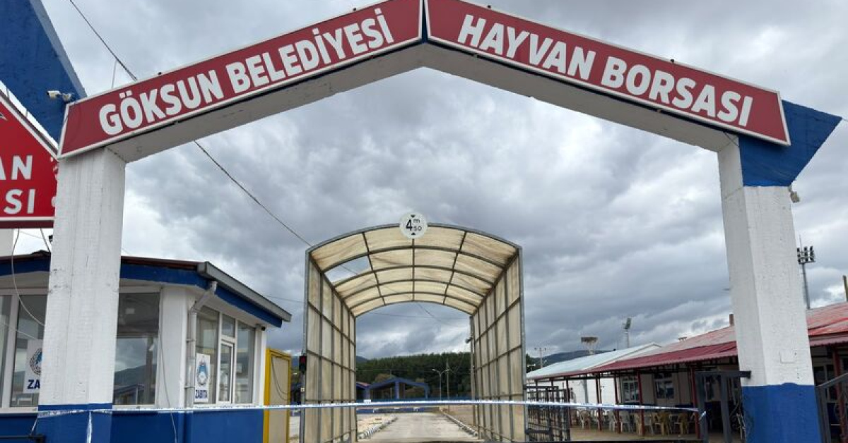 Kahramanmaraş Göksun Hayvan Borsası Şap Hastalığı Nedeniyle Kapatıldı