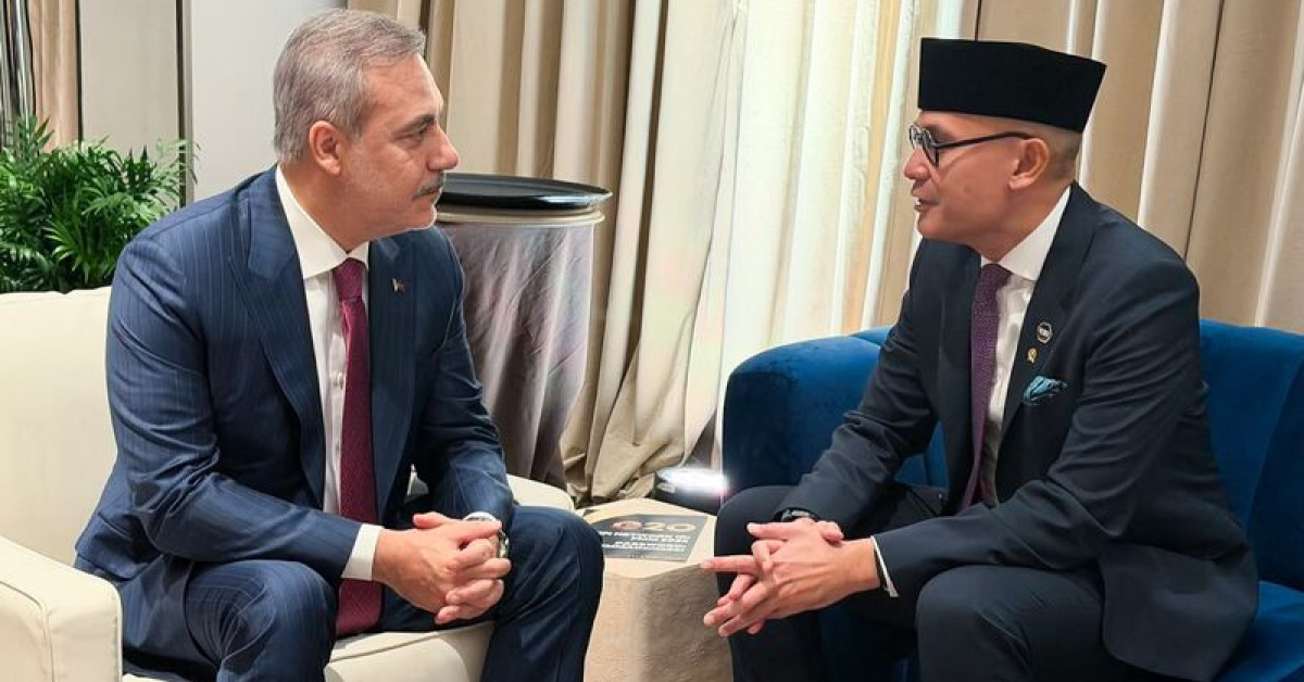 Bakan Hakan Fidan ABD'de Endonezyalı mevkidaşı ile görüştü