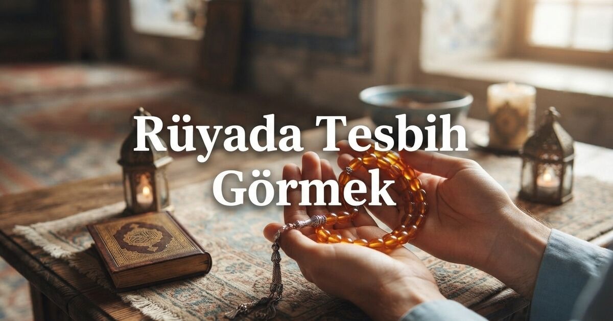 Rüyada tesbih görmek ne anlama gelir?