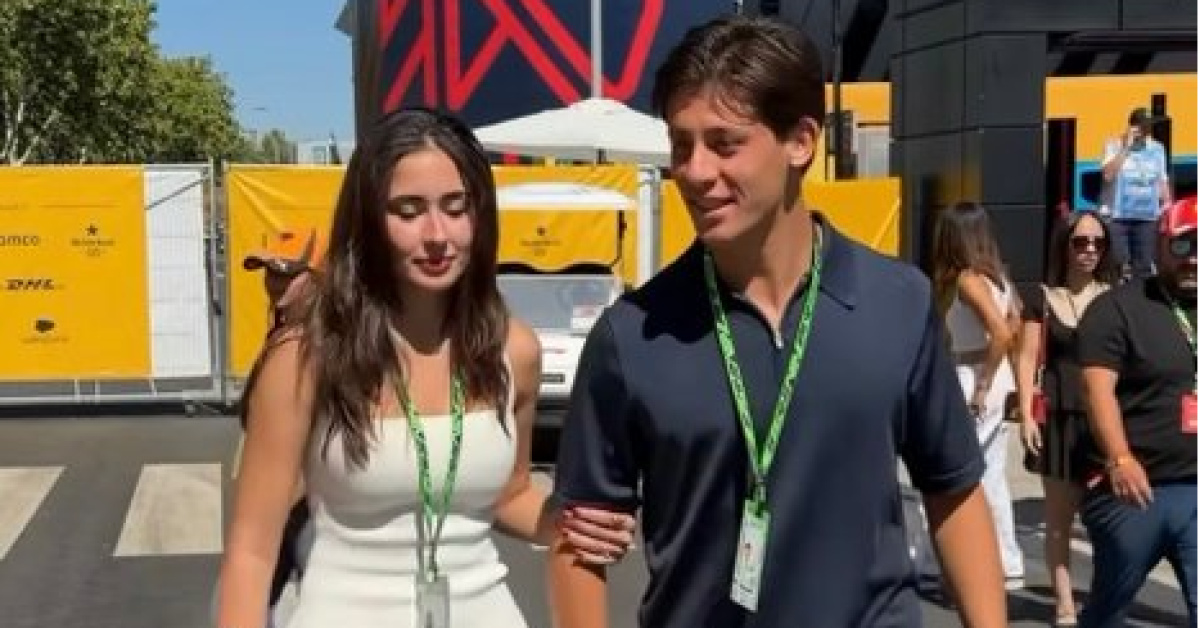 Arda Güler ve sevgilisi Madrid'deki Formula 1 yarışına katıldı