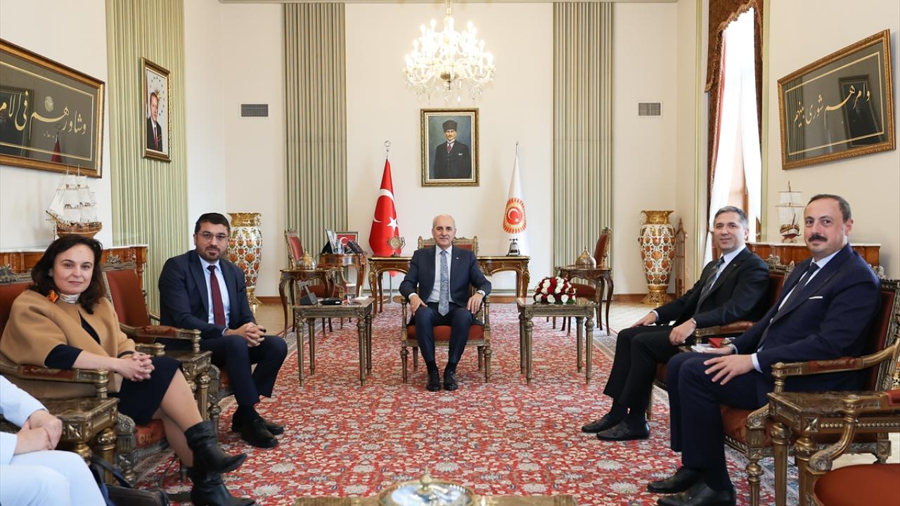 TBMM Başkanı Numan Kurtulmuş yabancı heyetleri kabul etti
