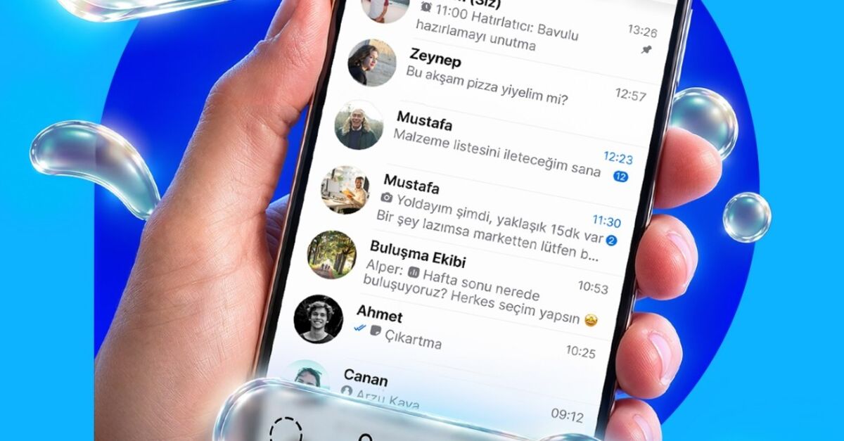 BiP, iPhone İçin Liquid Glass Arayüzünü Kullanıma Sundu