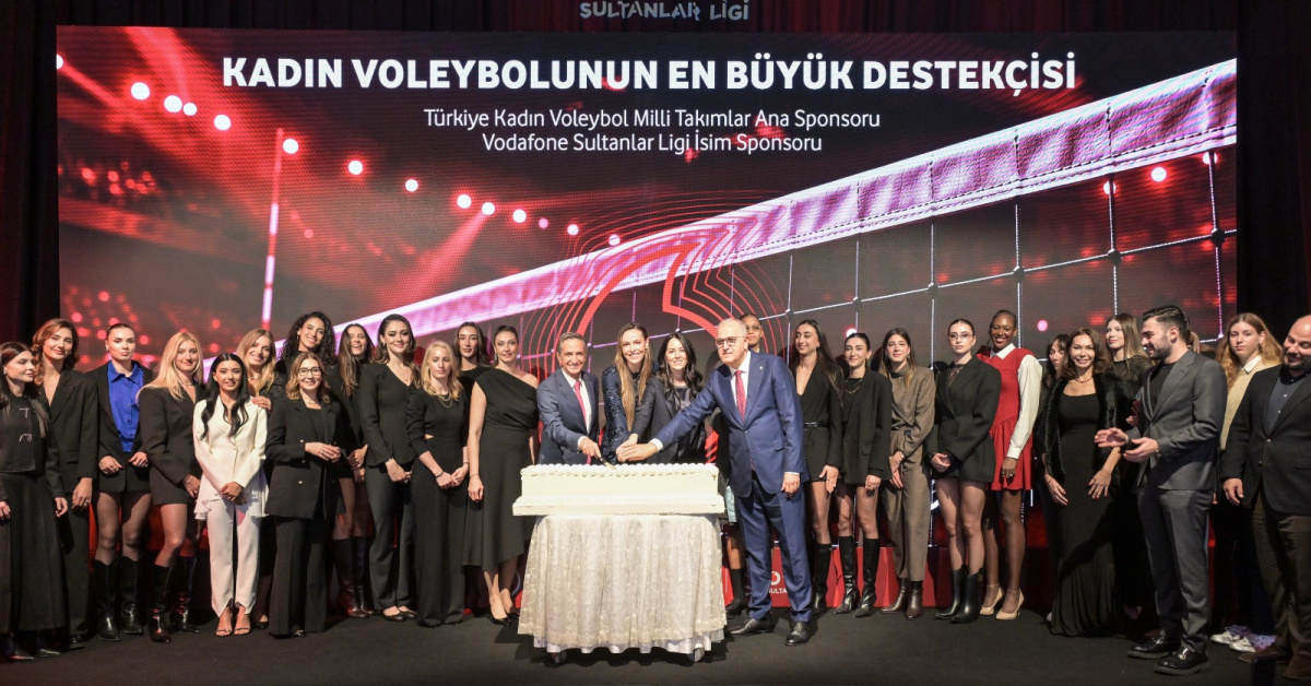 Türkiye Voleybol Federasyonu ile Vodafone 3 yıllık sponsorluk imzaladı