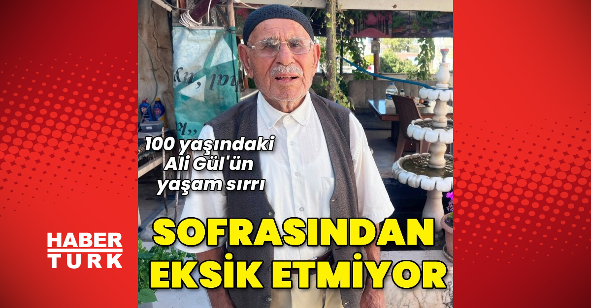 Yozgat Yerköy'de 100 Yaşındaki Ali Gül Sağlıklı Yaşam Sırlarını Anlattı