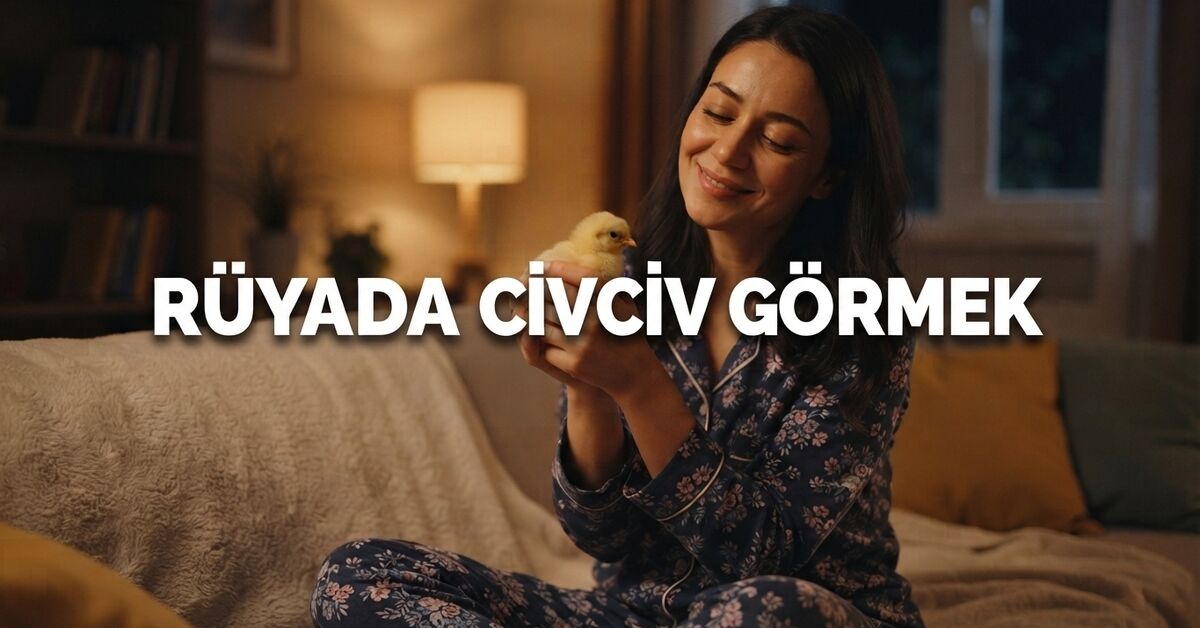 Rüyada civciv görmek ne anlama gelir? Sarı ve siyah civciv tabiri