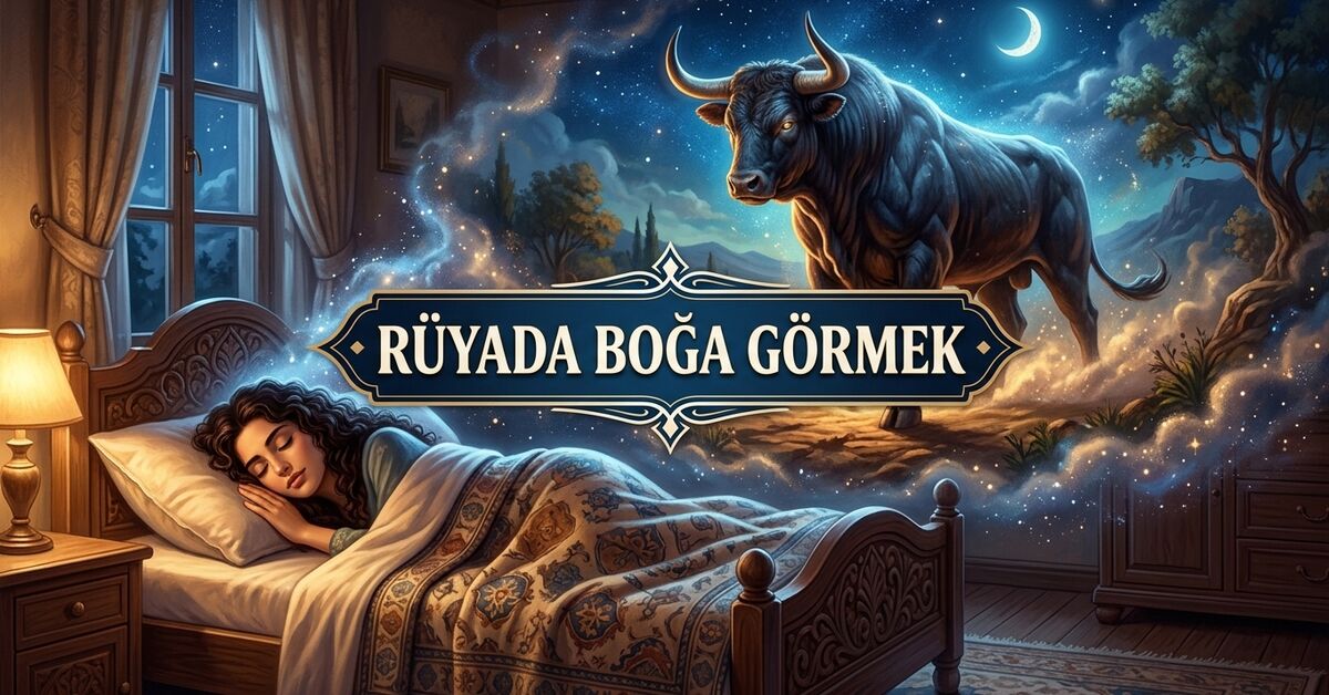 Rüyada boğa görmek ne anlama gelir? Renklerine göre boğa tabirleri