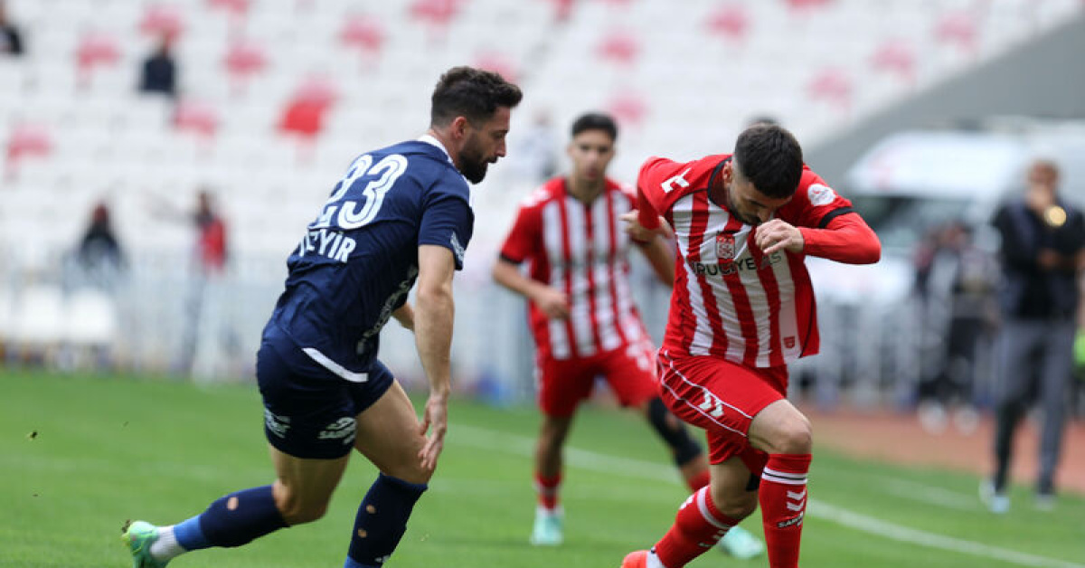 Sivasspor ile Sarıyer 1. Lig maçında 1-1 berabere kaldı