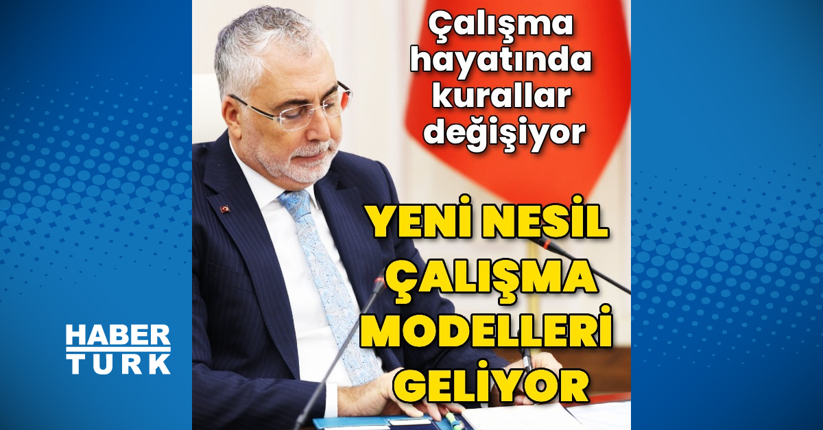 Bakanlıktan yeni nesil çalışma modelleri için mevzuat adımı