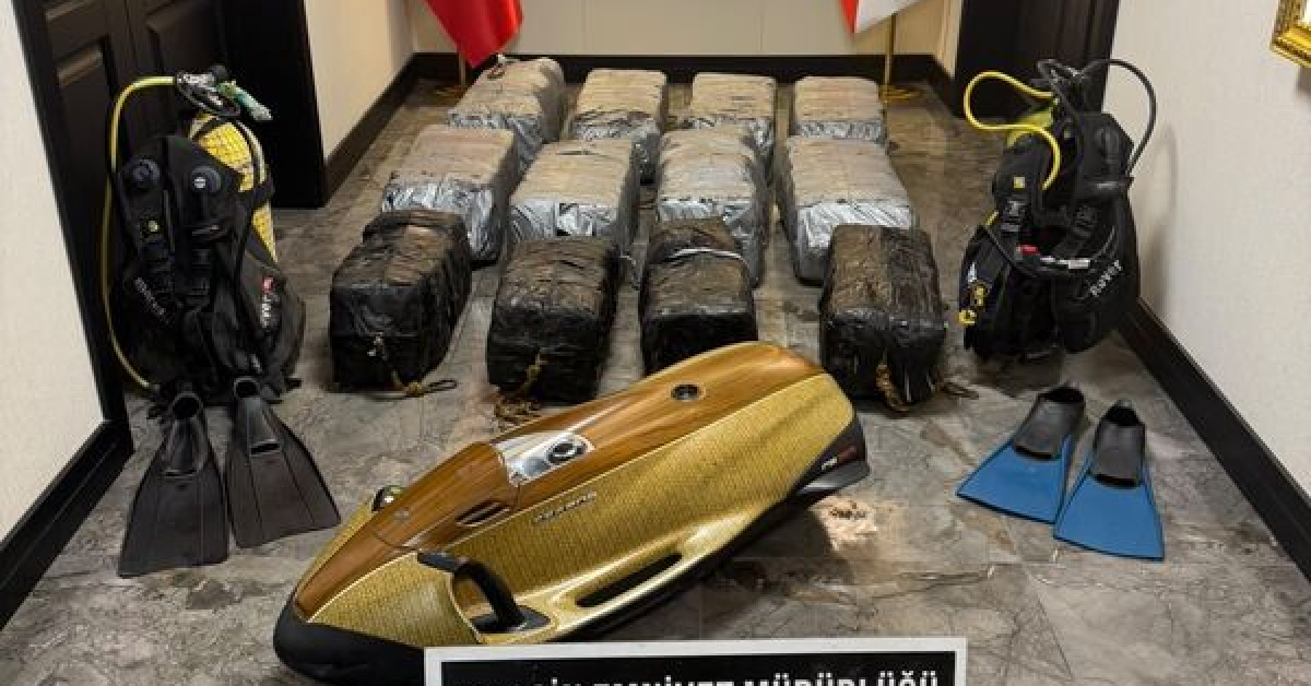 Mersin Limanı'nda 350 kilo kokain operasyonu: 9 şüpheli