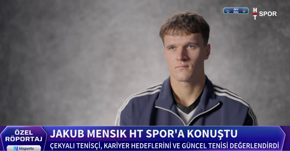 Jakub Menšík HT Spor'a konuştu: Kırılacak birçok rekor var