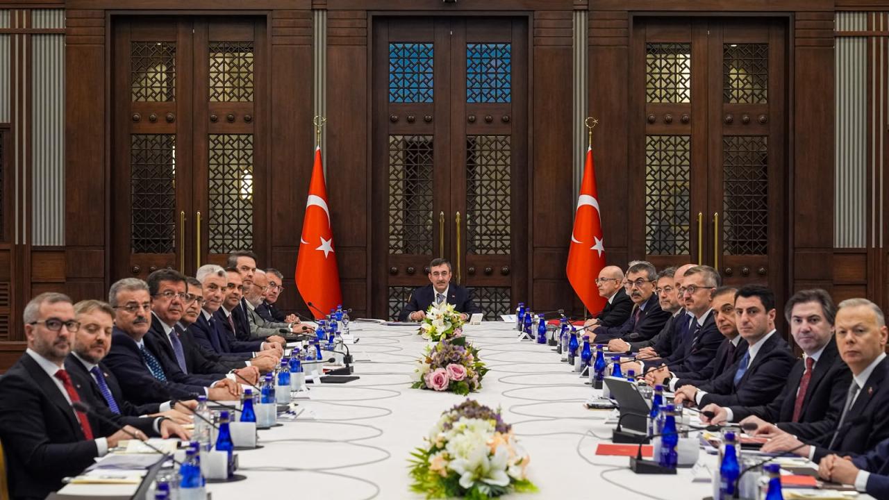 Ekonomi Koordinasyon Kurulu Beştepe'de toplandı