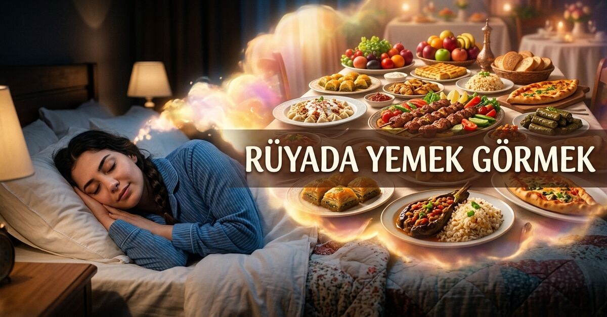 Rüyada yemek görmek ne anlama gelir? Çeşit çeşit yemek tabiri