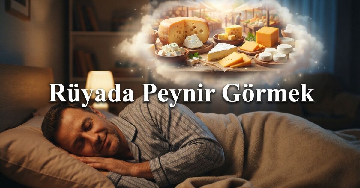 Rüyada peynir görmek ne anlama gelir? Diyanet tabiri ve anlamı