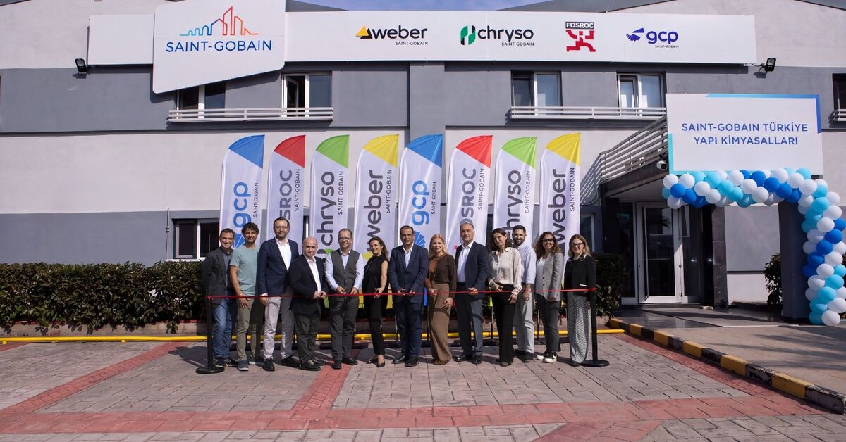 Saint-Gobain Yapı Kimyasalları Tuzla fabrikasını açtı