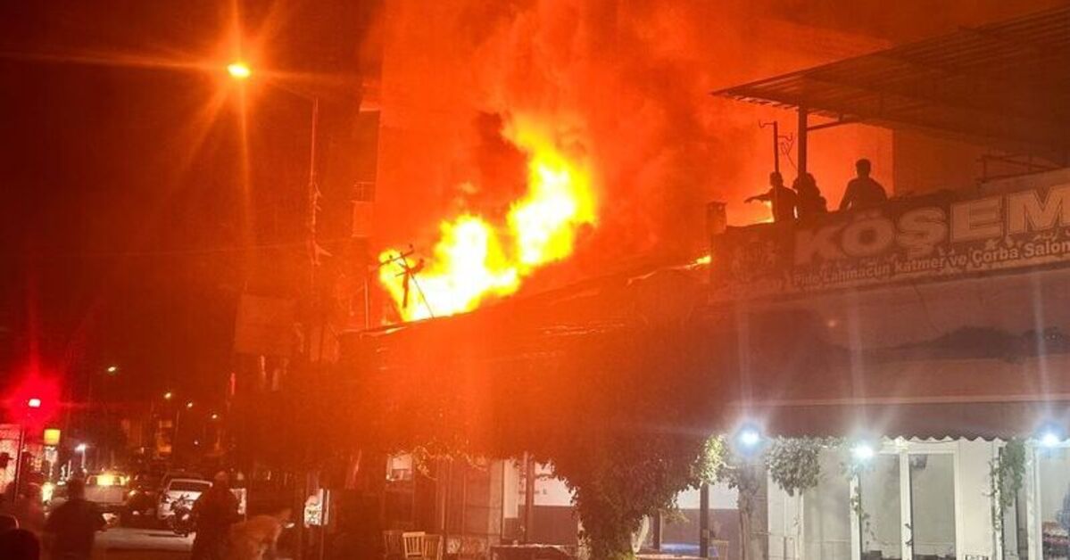 İzmir Ödemiş'te fırında yangın çıktı