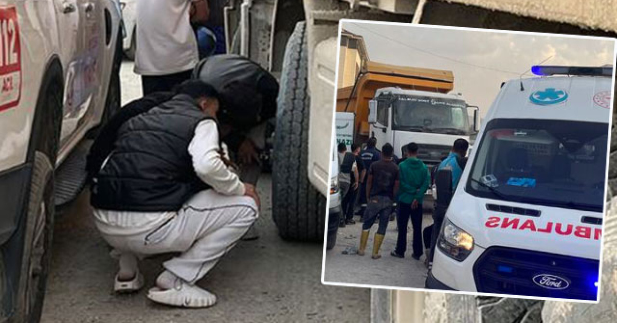 Hatay'da hafriyat kamyonu kazası: Motosiklet sürücüsü öldü