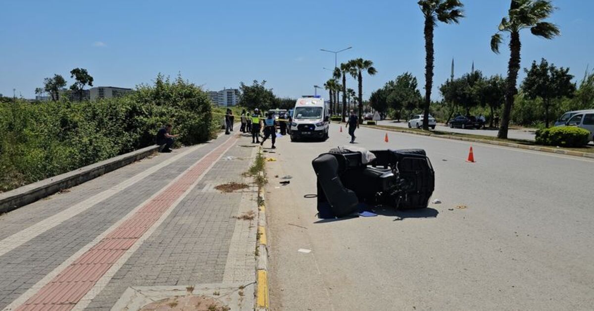 Antalya'da ATV kazası: 2 kişi yaşamını yitirdi