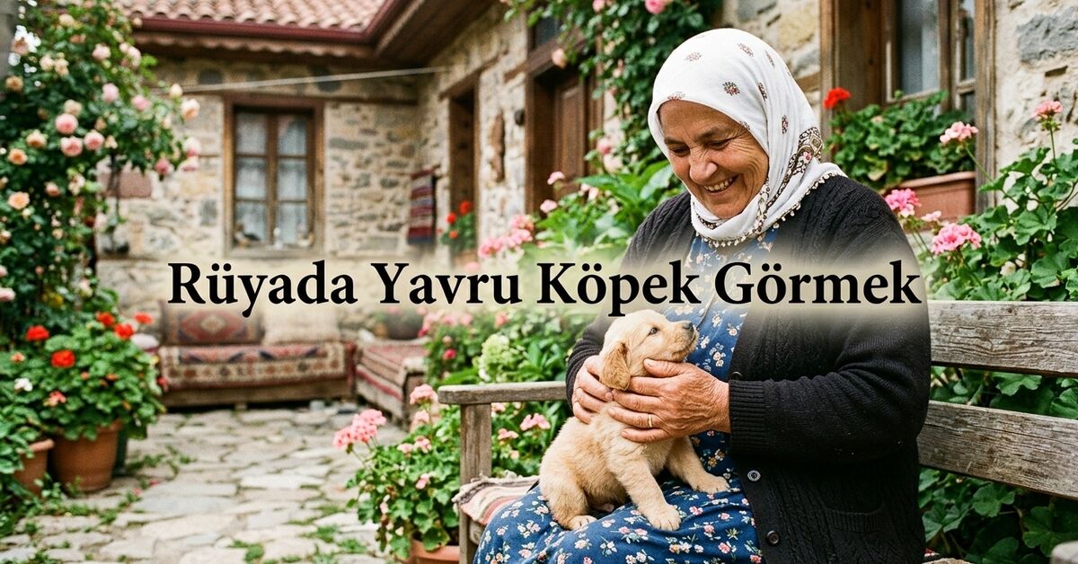 Rüyada yavru köpek görmek ne anlama gelir?