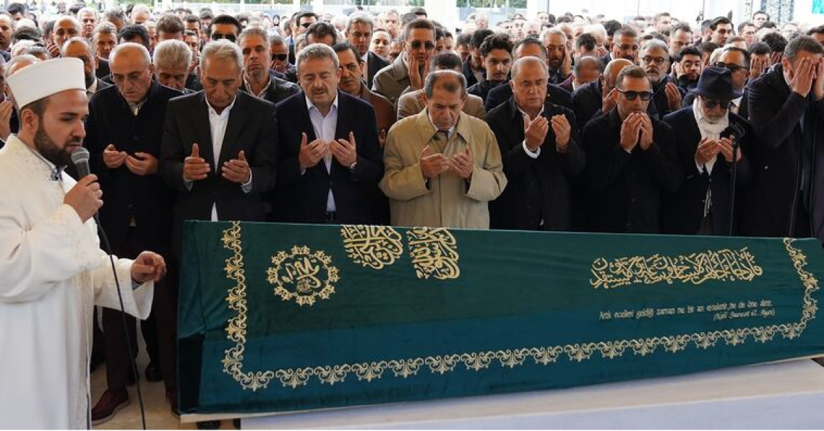 İbrahim Hatipoğlu'nun babası Münir Mustafa Hatipoğlu defnedildi