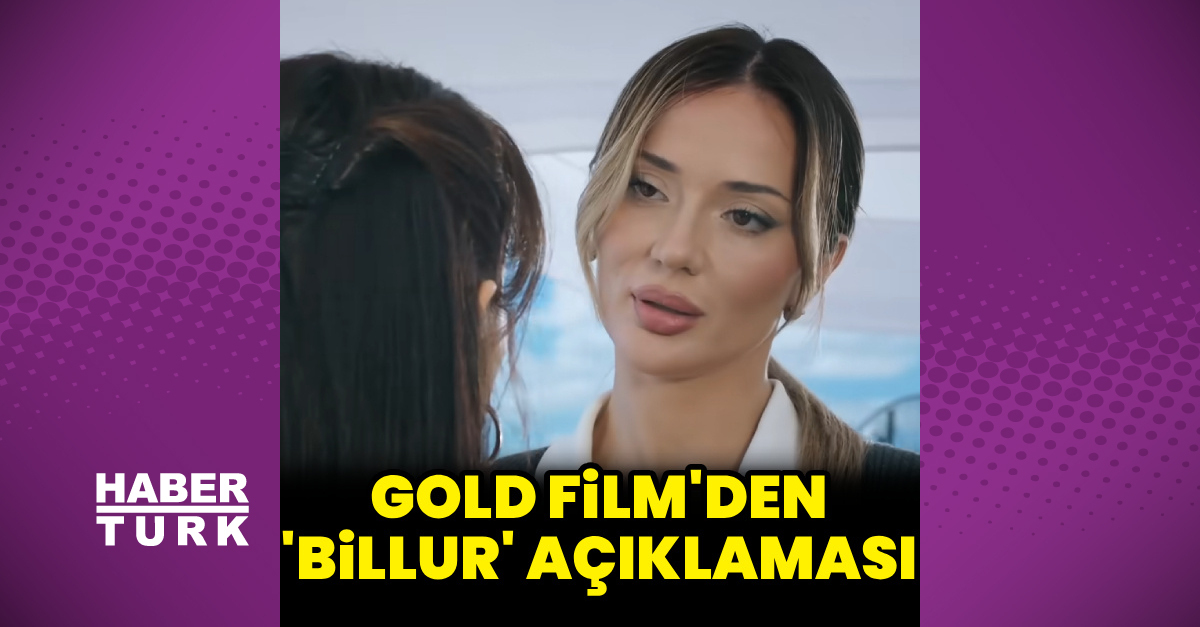 Kızılcık Şerbeti yapımcısı Gold Film'den Cansu Taşkın açıklaması