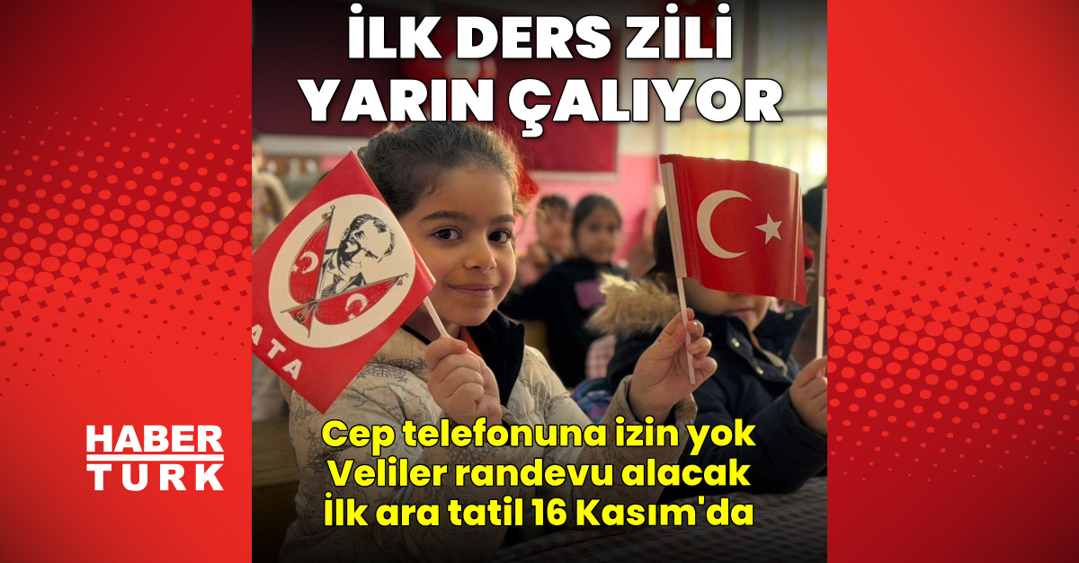 Yeni Eğitim Öğretim Yılı Yarın Başlıyor: 17 Milyon Öğrenci Ders Başı Yapacak